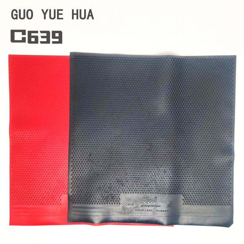 Table Tennis Equipment GUO YUE HUA C 639 OX Long Pimples Out Small Pimples Table Tennis Cover / Table Tennis Rubber/ Ping Pong Rubber