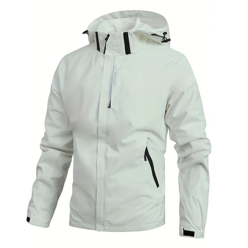 TACVASEN Chaqueta ligera para hombre, casual, primavera, otoño, cortavientos, bombardero, con cremallera, abrigo con bolsillo - Color #05Verde - Tamaño Mediana : Costa Rica