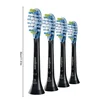 For Philips Sonicare C3 4 Pack Replacement Toothbrush Heads Plaque Defence Toothbrush Brush Head White Or Black 6