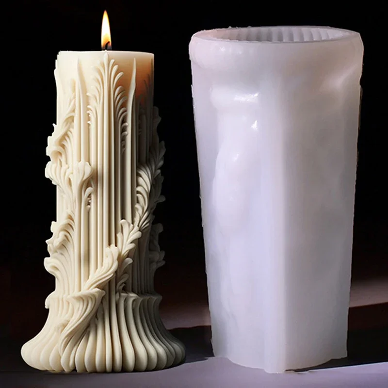 Minimalist Cylinder Candle Mold 6