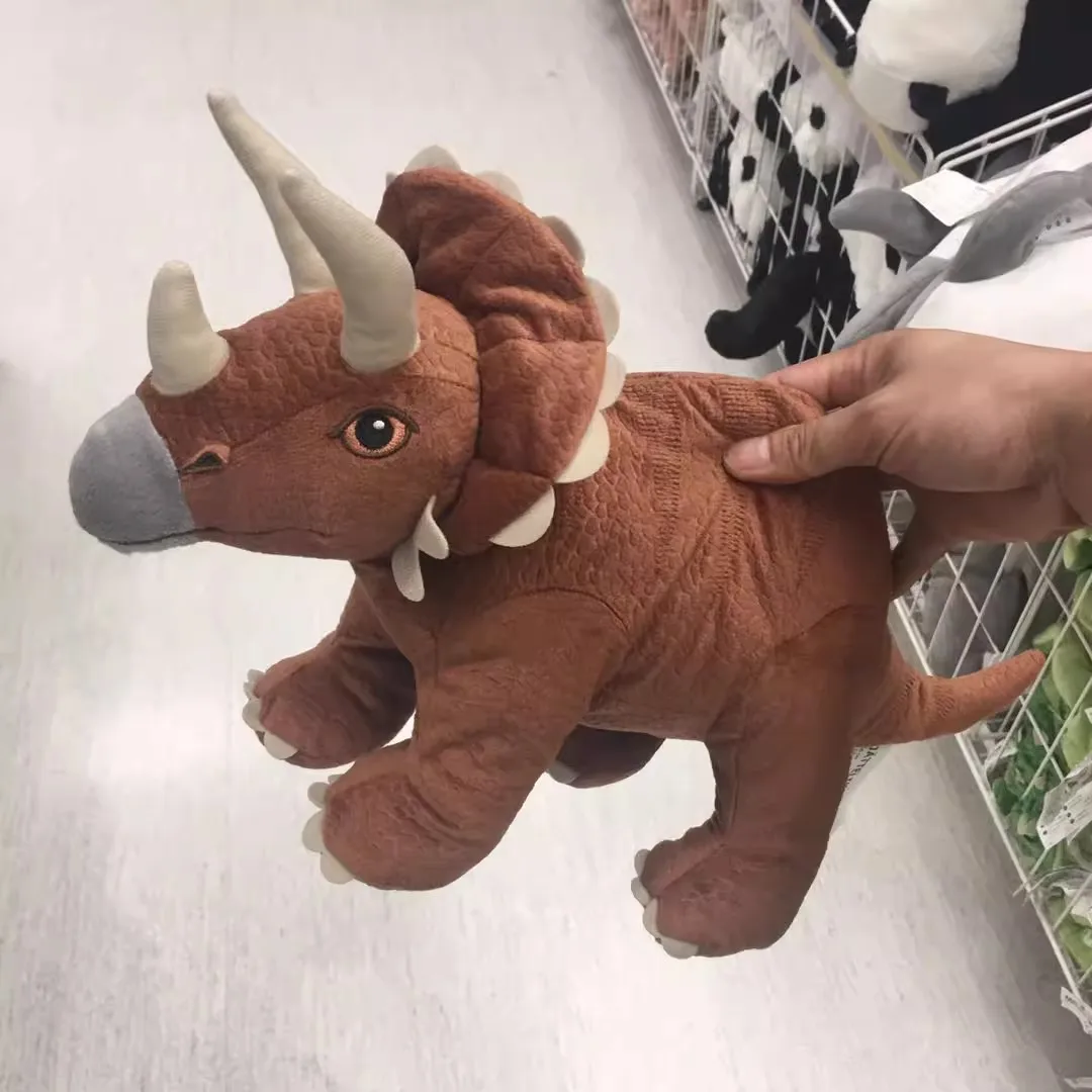 YIJA JATTELIK Triceratops Dinosaur Soft Plush Toy Stuffed Doll