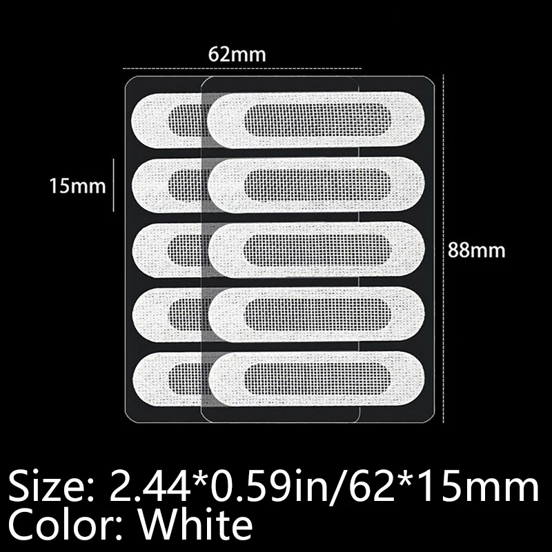 White Repair Sticker