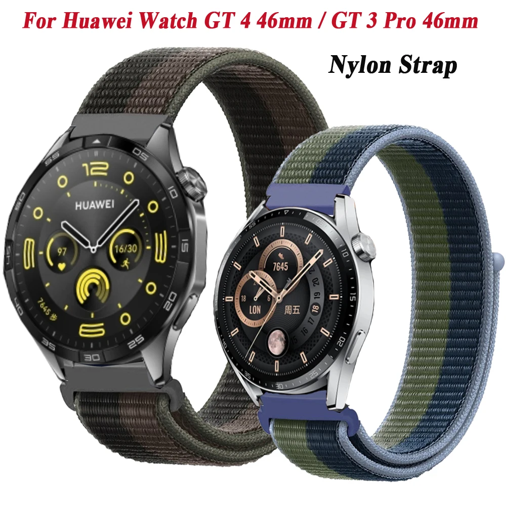 Cinturino Cinturino 22Mm Per Huawei Watch Gt 4 3 46Mm Cinturino Smartwatch Per Huawei Watch Gt 2 Gt3 Pro 46Mm/Gt2 Pro Bracciale In Nylon