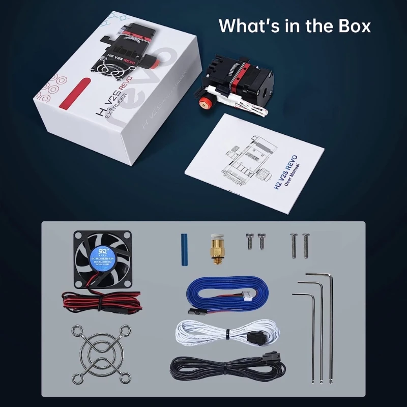 

V2S Dual-Gear Feeder Extruder Direct Adjustable Filament-Loading