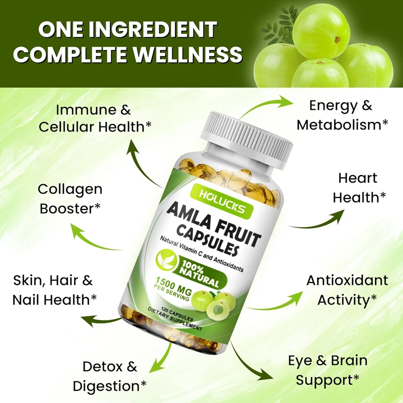 Amla Fruit Antioxidant Capsules