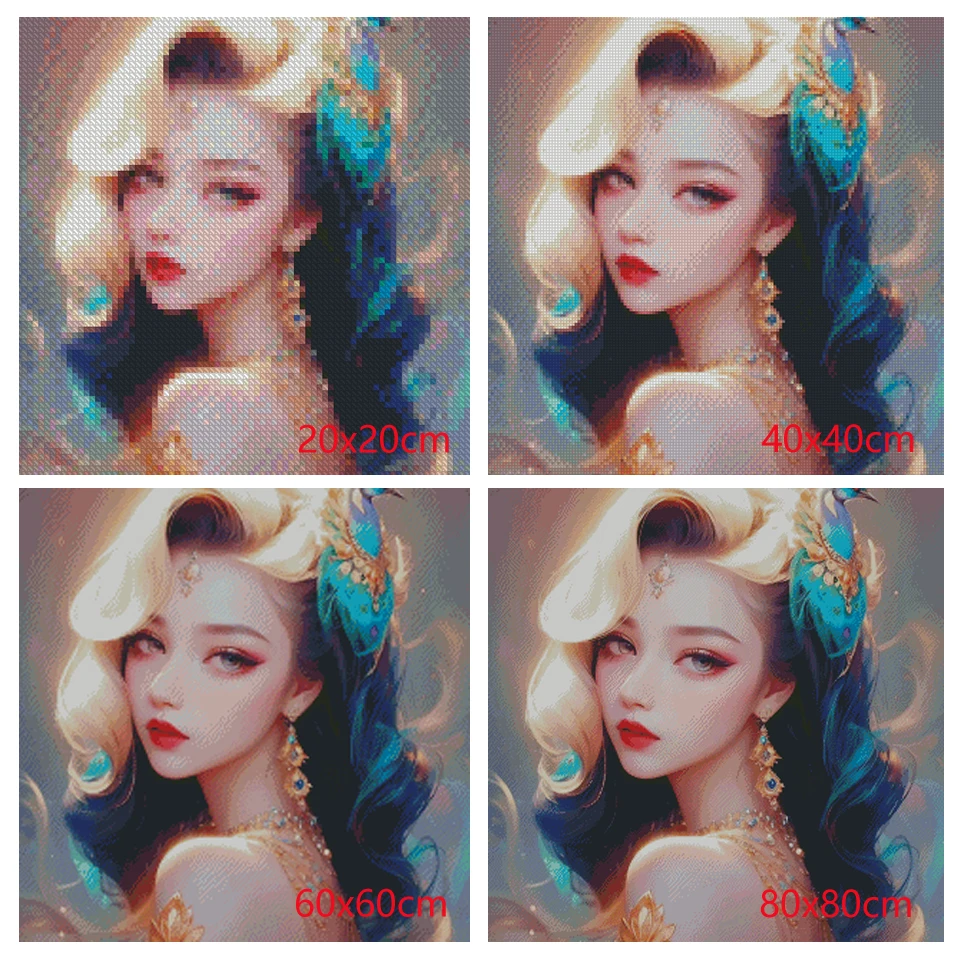 Description Picture 6 of itemDragon And Girl DIY Full Diamond Painting Fantasy Aniamls Cross Stitch Kits New 2024 Mosaic Diamond Embroidery Sale