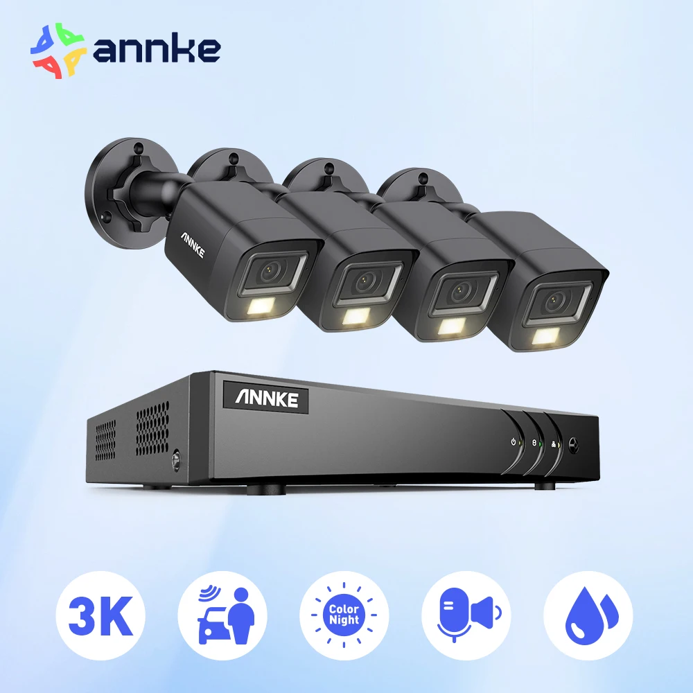 ANNKE 8CH 5MP Lite Video Security System Kit