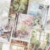 Yoofun 30sheets Creative Material Paper Decorative Diary Album Scrapbooking Background Paper Collage Junk Journal Supplies 4