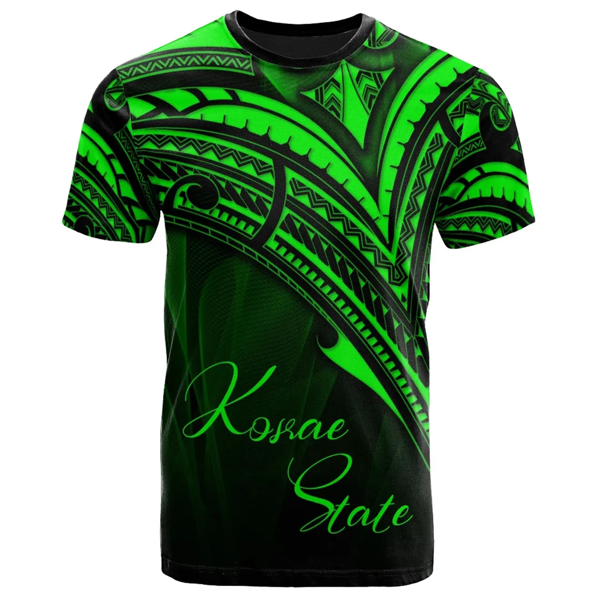 New Kosrae Tribal Turtle Culture Polynesian Tattoo 3D Printed T Shirt Men Women Harajuku Streetwear Short Sleeves