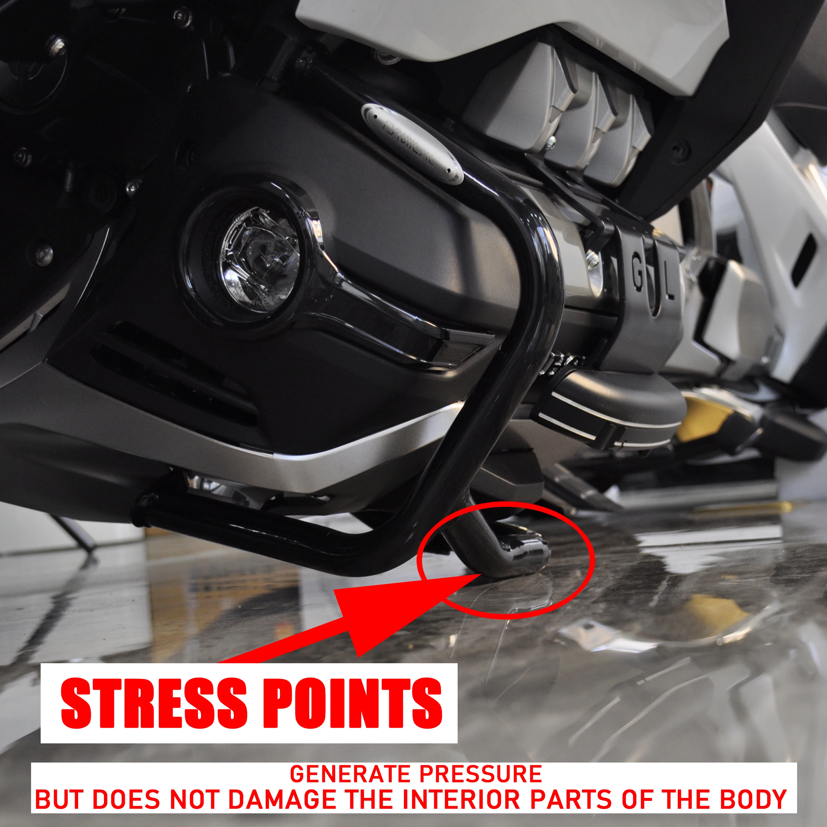 Panical Engine Frame Protector Strip Bumper Engine Guard Crash For