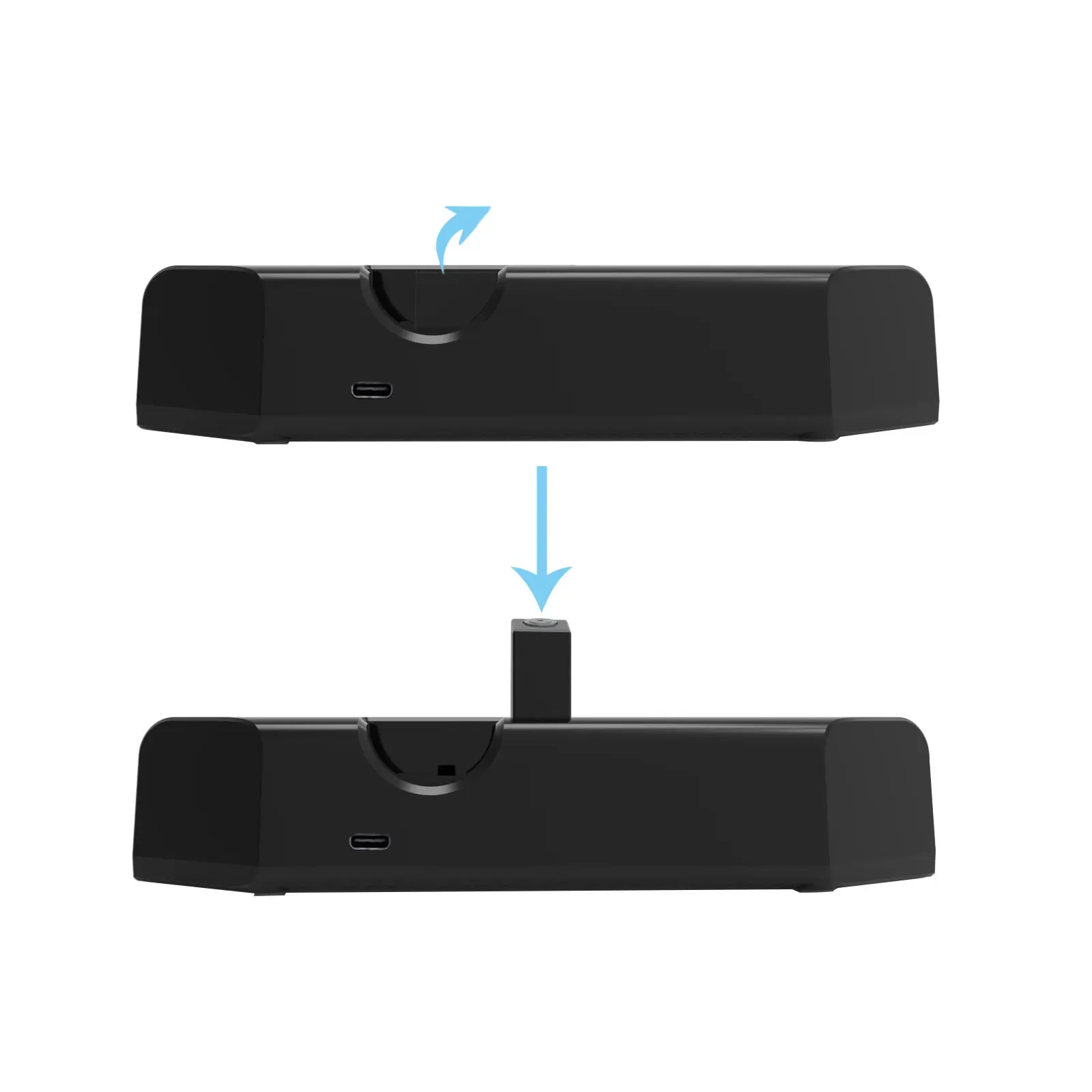 Per Playstation 5 Portal Charger Base Dual Fast Charger Controller Stazione Di Ricarica Dock Station Di Ricarica Per Gamepad Ps5