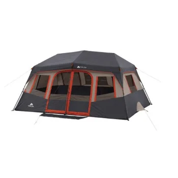 14' x 10' 10-Person Instant Cabin Tent, 31.86 lbs 1