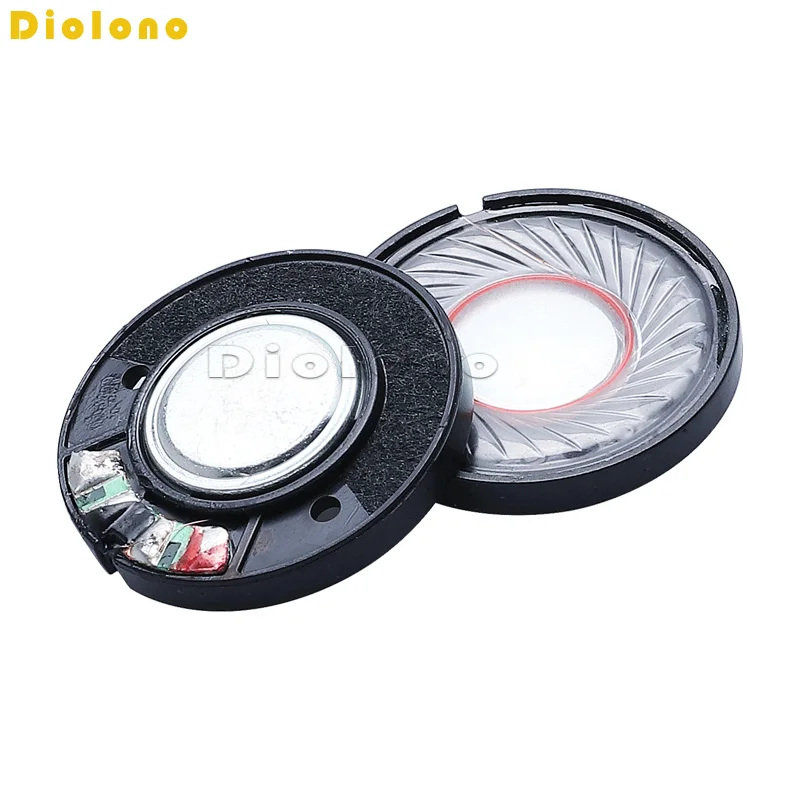 Headset Driver Module 2pcs 30mm Headset Driver Hifi 112db 32ohm Headphone Speaker Unit ...