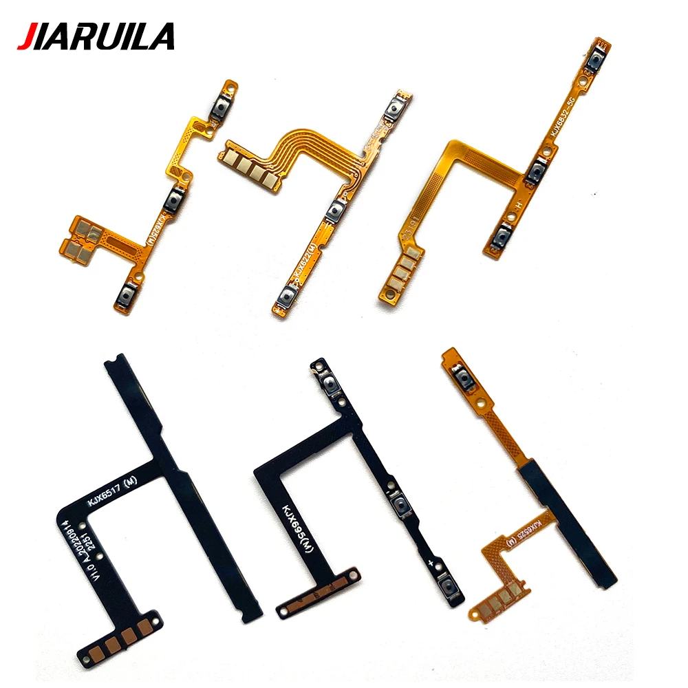 Tested Power On Off Volume Side Button Key Flex Cable For