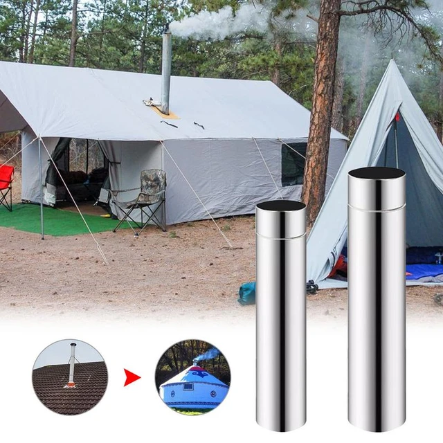 10 In/12in Firewood Stove Pipe Stainless Steel Chimney Pipe Smoke Exhaust  Ducts Wooden Stoves Ventilation Extension Duct Pipe - Outdoor Stove u0026  Accessories - AliExpress
