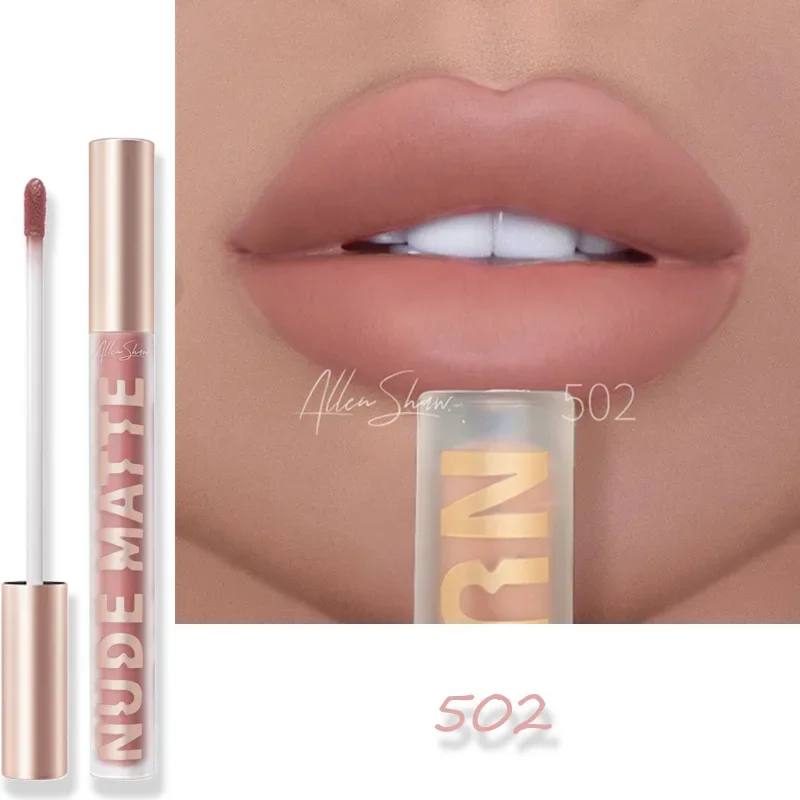 8 Colors Makeup Matte Lipstick Waterproof Long Lasting Lip Stick Sexy Red Pink Velvet Nude Lipsticks Make Up Lip Tint Cosmetics lip makeup lip tint