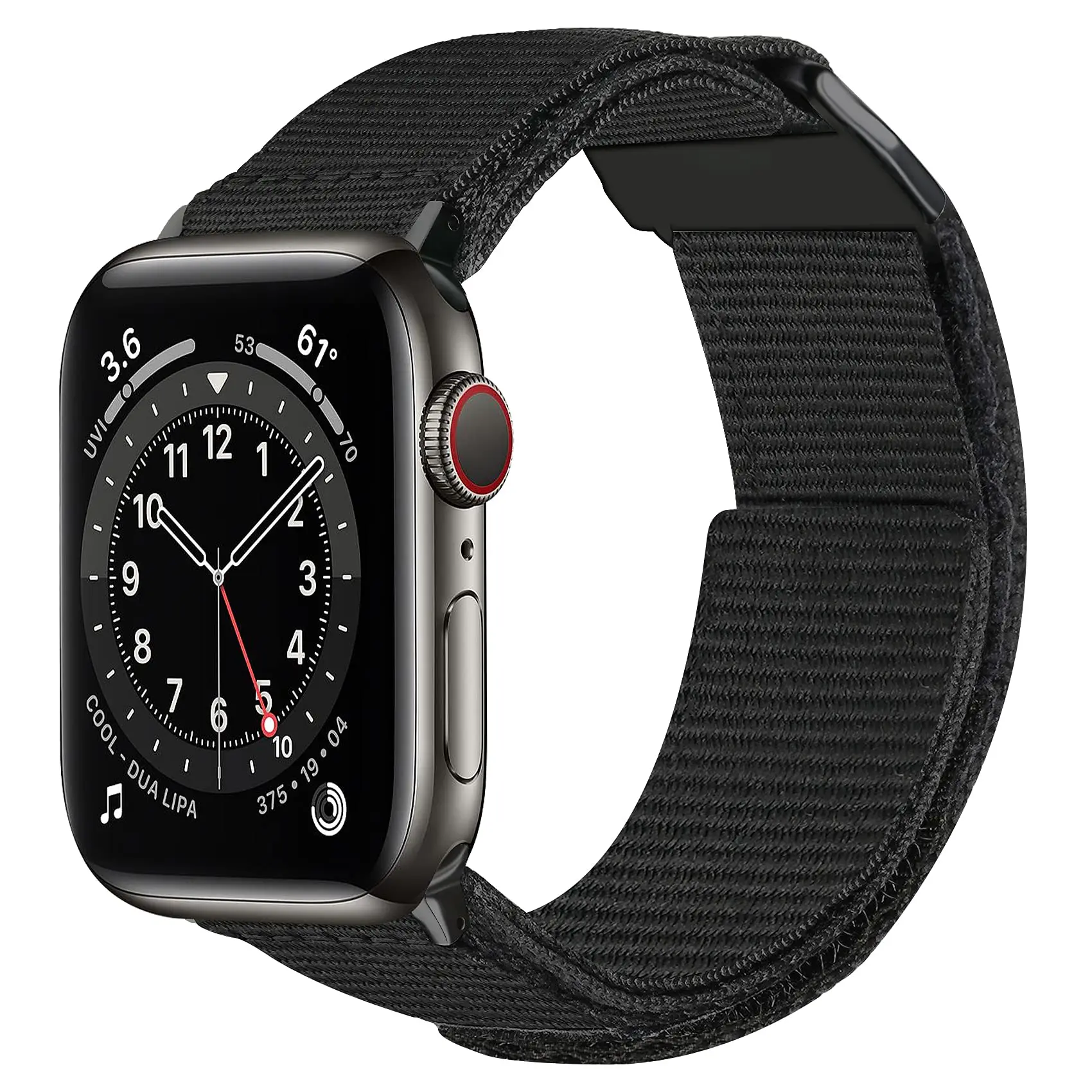 

Ремешок нейлоновый для Apple watch band 44 мм 40 мм 42 мм 38 мм 41 мм 45 мм 41 45, браслет для смарт-часов, iWatch 3 4 5 se 6 7