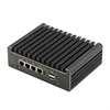 Topton Industrial Mini PC Fanless Intel N100 Pentium N6005 Firewall Router 4 LAN i226-V 2.5G DDR4 COM USB-C pfSense Computer New 5