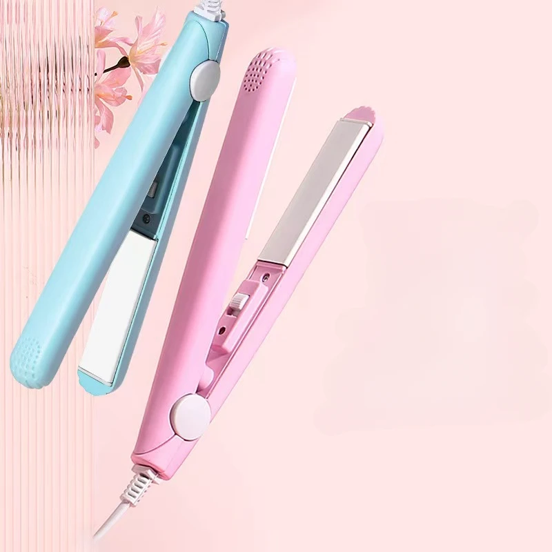 New Ceramic Hair Styling Tools Mini Hair Straightener Curling Iron Straightening Iron Beard Straightener