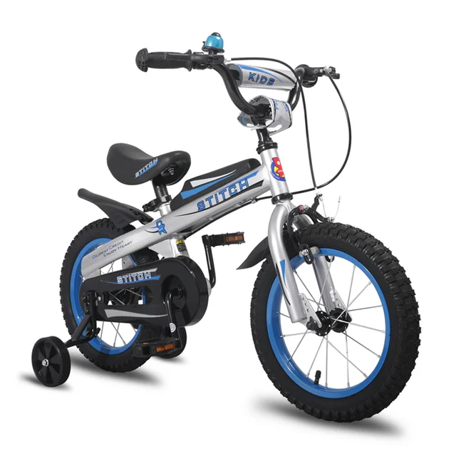 DAOHHFO Bicicleta 16 Pulgadas Para Niños De 5 A 8 Años – Ruedas De Apoyo Y Altura Ajustable (Niños Y Niñas)