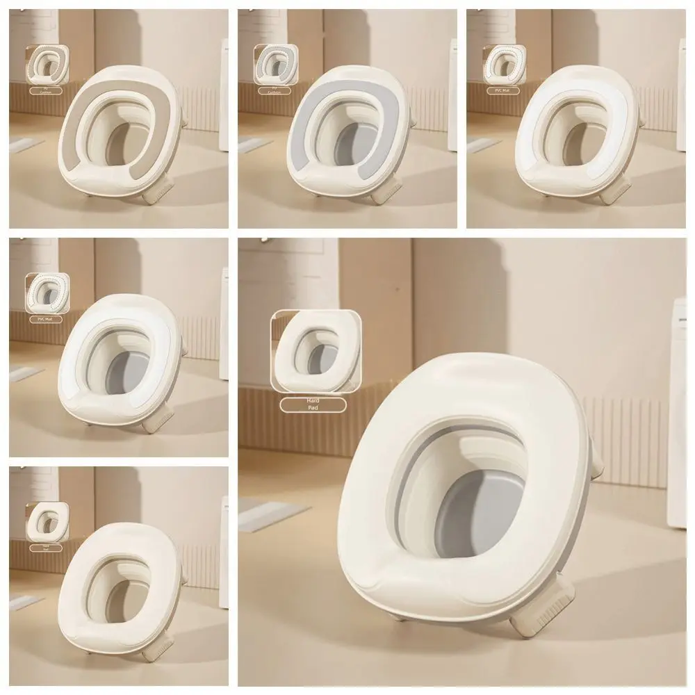 Foldable Children's Toilet Seat Easy To Wash Anti-slip Children Urinal Splash-proof Household Toilet Training Seat Outing