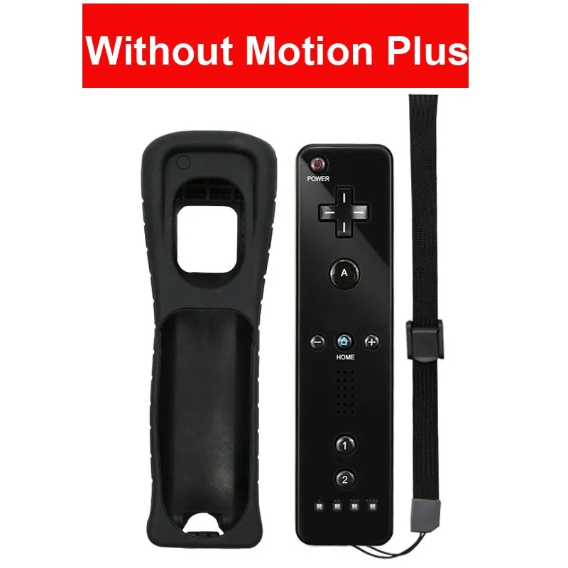 For Nintend Wii 2 in 1 Wireless Remote Gamepad Controller Without Motion Plus Remote Control Compatible Nintendo Wii Joystick 