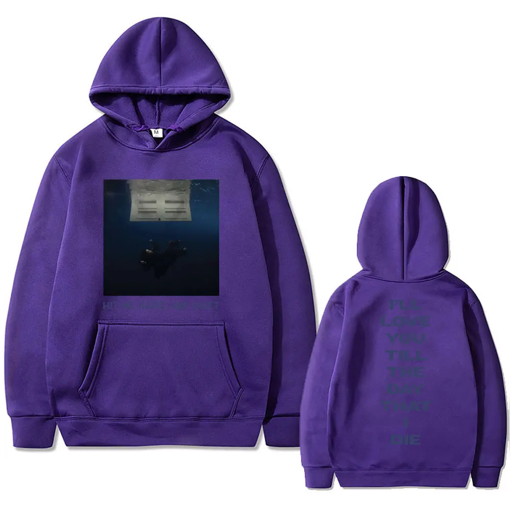 Hit Me Hard and Soft 2024 Tour Hoodie Male Casual Streetwear Men's Oversized Sweatshirt Men Women Fashion Hip Hop Trend Hoodies