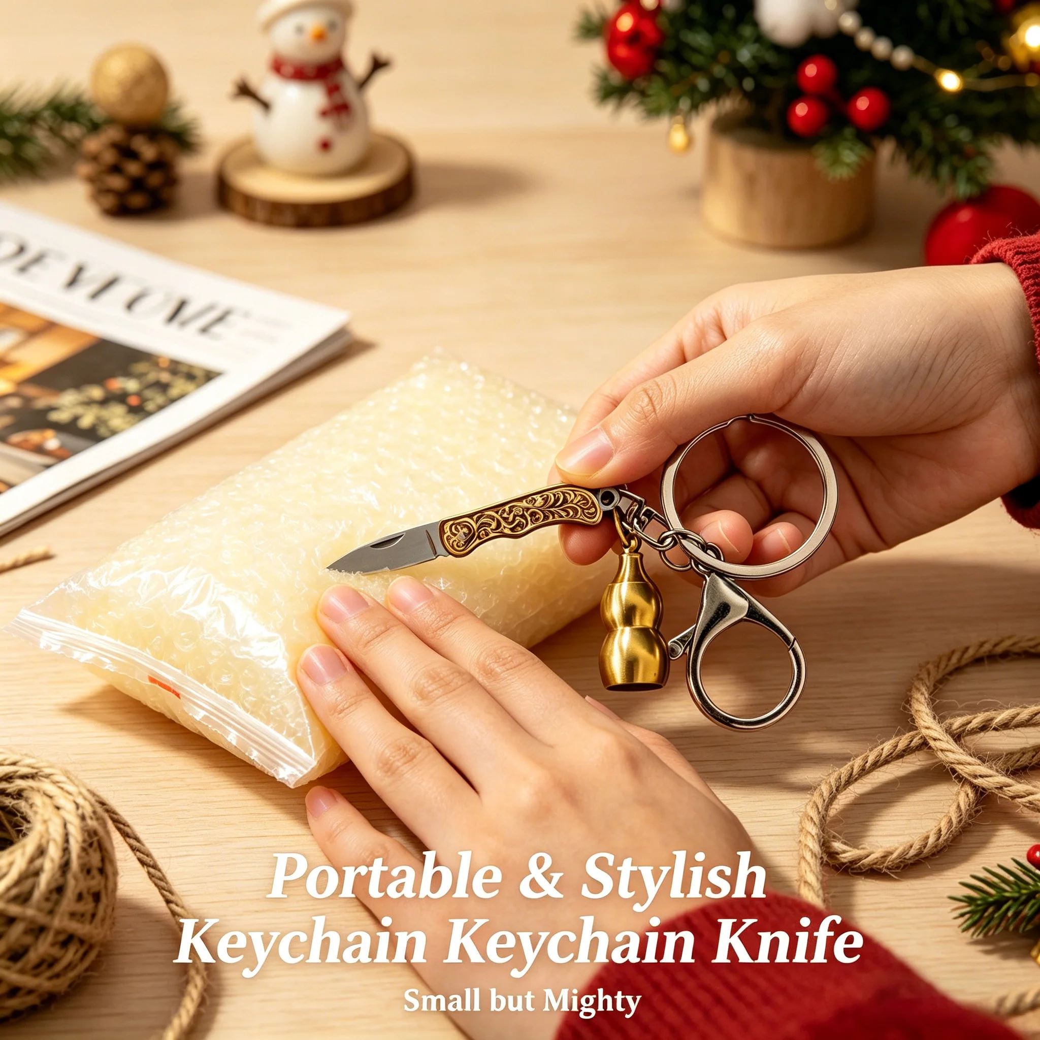 1PC, 캠핑 미니 포켓 접이식 칼 고경도 유틸리티 나이프 다기능 EDC 도구 야외 도구 일상용 휴대