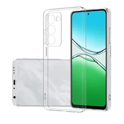Ultra - Thin Transparent TPU Soft Back Cover - Clear Protective Bumper Case for OPPO A5 4G (Clear)