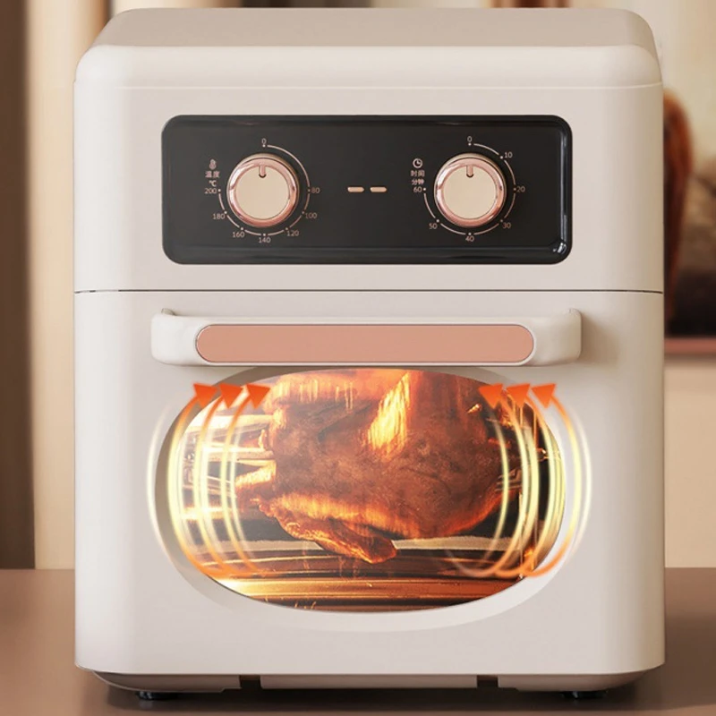 12L electric deep fryers oven 2 independent baskets 0 oil smart air fryer on sale