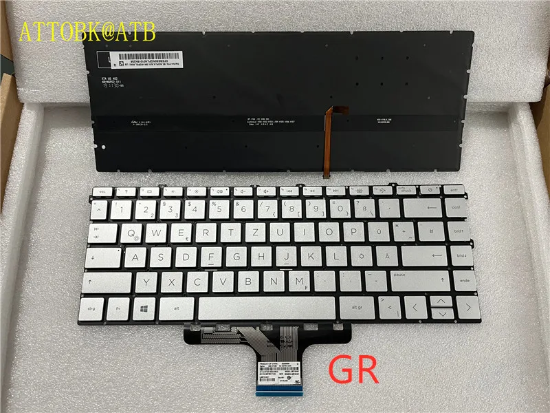 Фото Клавиатура для ноутбука HP Pavilion x360 14-DW 14-DV 14-EC TPN-Q244 14-dv0003TX 14-DW0052TU с подсветкой SP/LA/RU/AR/GR/FR/IT/UK №4