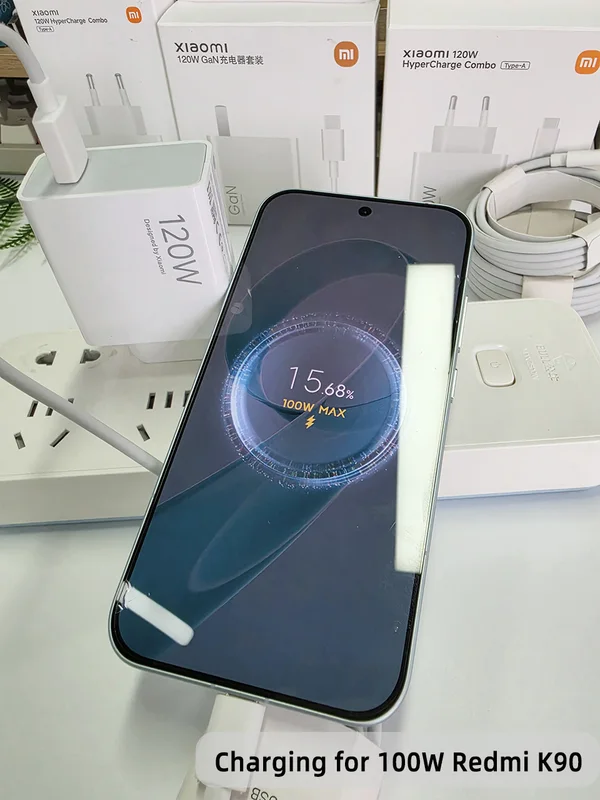 Cargador 120W XIAOMI 17T 17 14 Pro Redmi Charger Fast Charging Adapter Turbo...