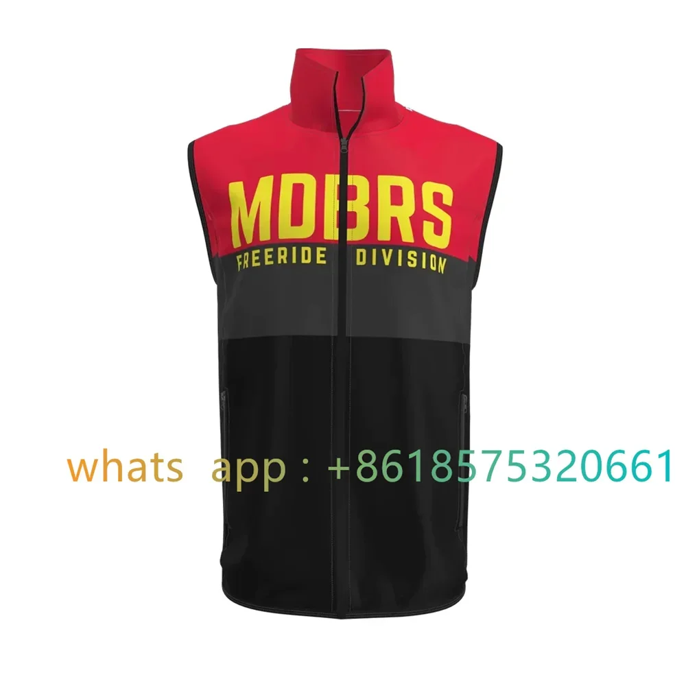 Slp 남성용 방풍 방수 민소매 조끼 경량 사이클링 저지 Mtb 자전거 유니폼 경량 자전거 저지 의류