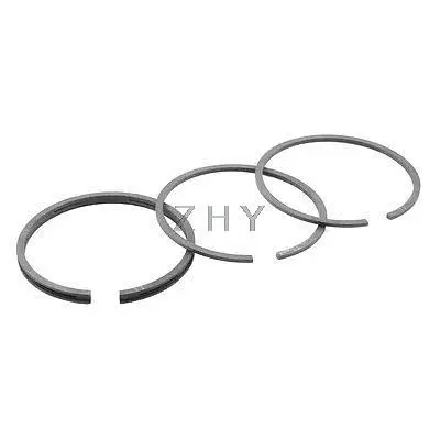 

Black Metal 47mm Inside Diameter Balance Sealing Piston Ring Set 3 in 1