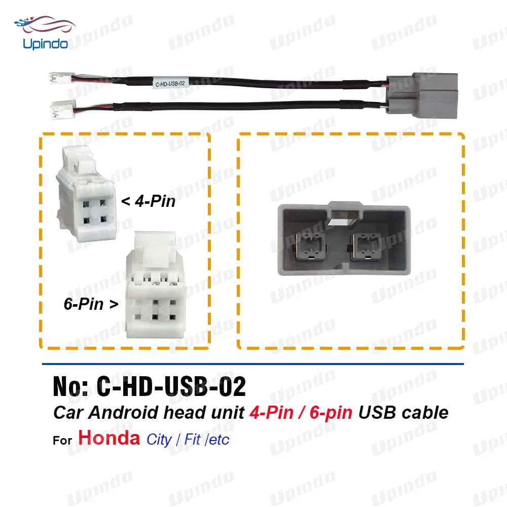 Head unit outlet usb port
