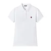 Polo à manches courtes pour femme, 100% coton