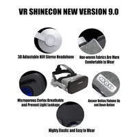 VR Shinecon Casque Viar 3D Glasses Virtual Reality Headset Helmet Goggle Lenses for Smart Phone Smartphone Video Game Binoculars - Image 5
