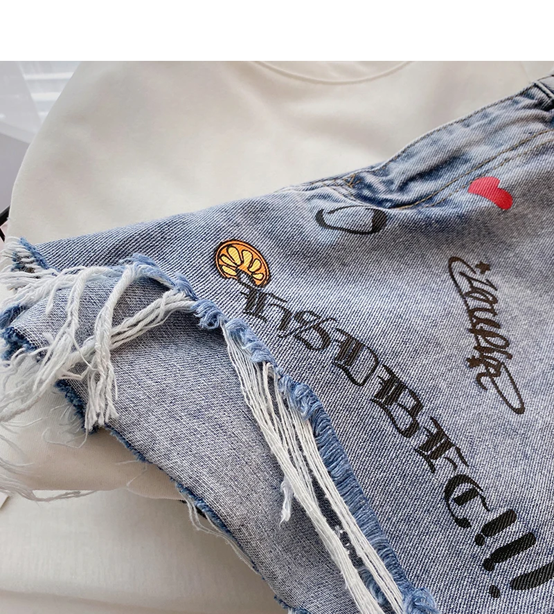keiki kona shorts Ashgaily 2022 New High Waist female Fashion Casual Summer Cool Women Denim Shorts Wide Leg Hollow Out Plus Size Jean Shorts leather shorts