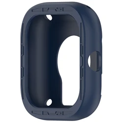 Silicone Sport Strap and Protective Cover for Redmi Watch 5 (Midnight Blue case)