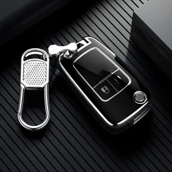 Premium TPU Shell Car Key Case - 2/3/4/5 Button Protection (2 Buttons Black Set)