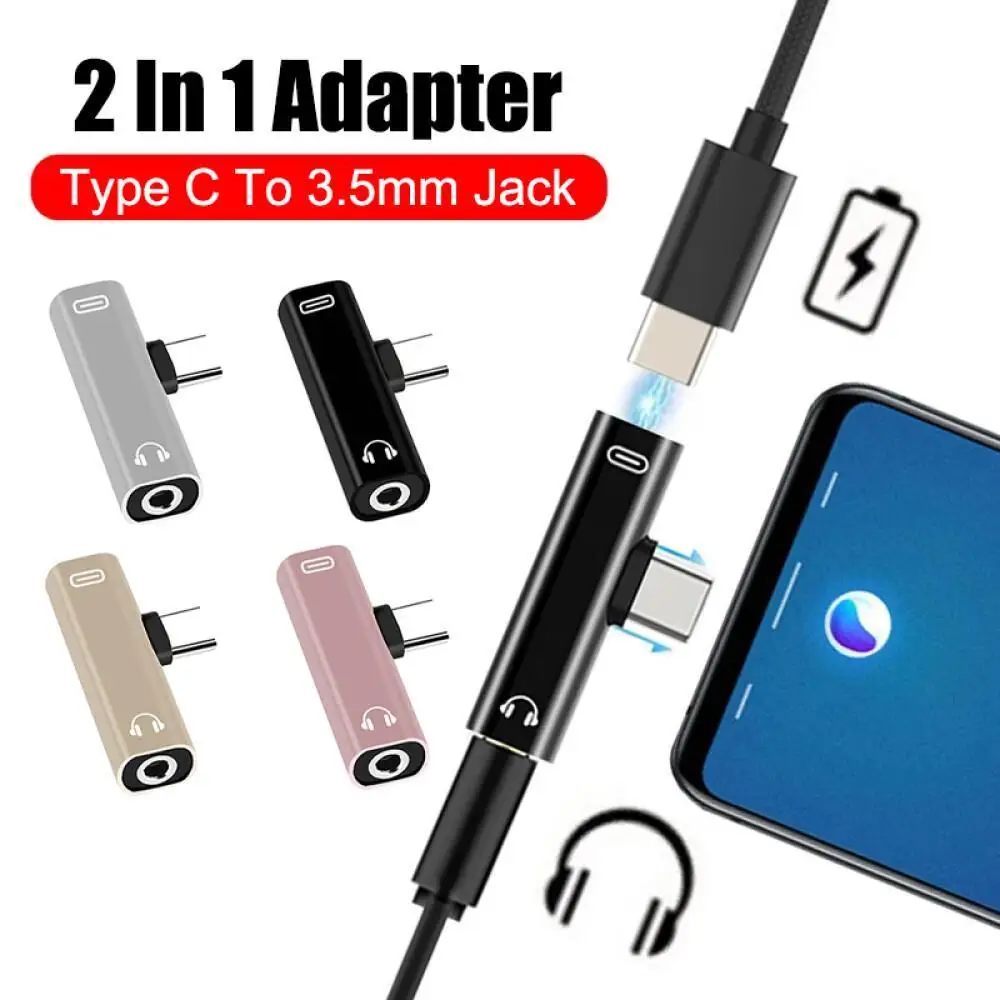 Aluminum Type C to 3.5mm Audio Converter Cable