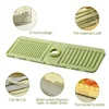 Tidy Splash Faucet Guard & Draining Mat, Silicone Draining Mat for Sink 5