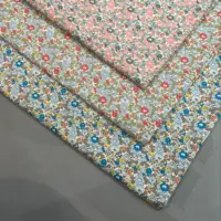 145×50cm Cotton Poplin Pastoral Floral 40S Tissun Liberty Fabric For Kids Baby Sewing Cloth Dresses Skirt DIY Handmade Patchwork 3