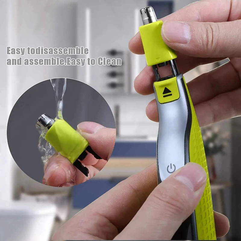 5 Pcs Nose Hair Trimmer Replacement Head For  Oneblade QP210 220 230 2520 2523 Shaver Parts Kit