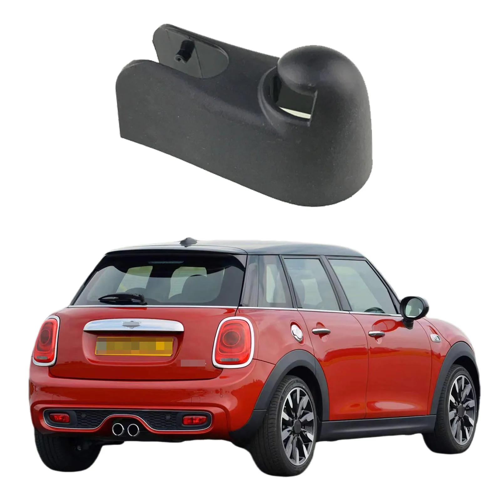 Rear Windshield Windscreen Washer Wiper Arm Nut Cover Cap For Mini
