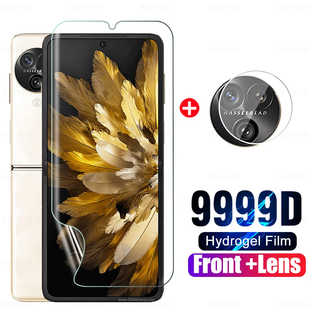 9999D Hydrogel Film Per Oppo Find N3 Flip 5G Camera Glass Appo Findn3Flip Findn3 N 3 3N Flip N3Flip 2023 Pht110 Screen Protector
