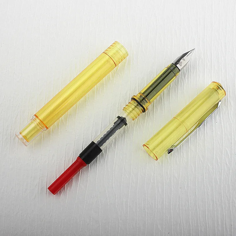 고급 품질 혼합 색상 비즈니스 사무실 만년필, 학생 학교 문구 용품, 만년필 잉크 펜촉, 2 개