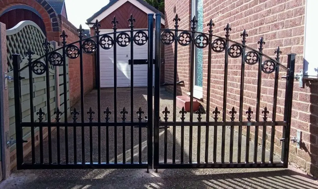 Support Customization Iron Gate Design Catalogue Gates Wrought Iron Iron Gate Design 5
