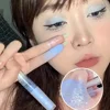 2 In 1 Double-head Glitter Liquid Eyeshadow Brightening Lightweight Waterproof Matte Blue-green Summer Lying Silkworm Eye Makeup 1