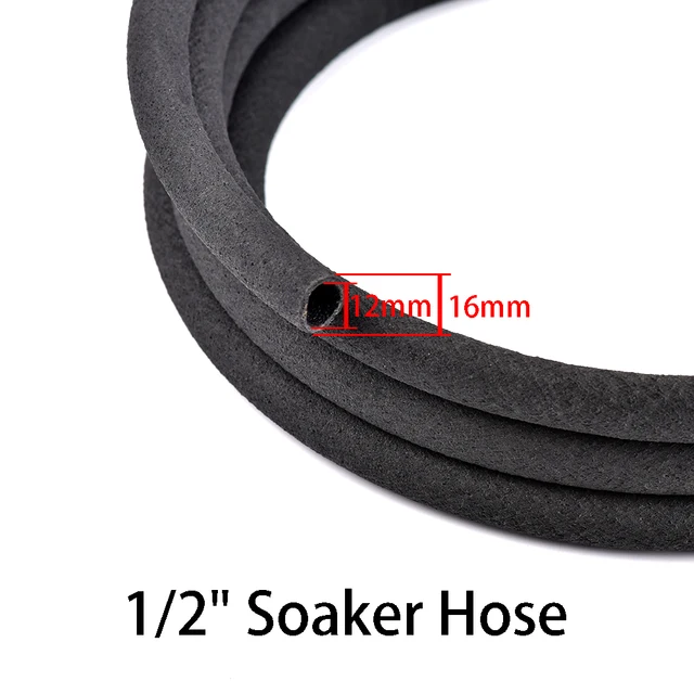 1M Tartós 12/16 Mm-Es Áztató Tömlő Mikro Csepegtető Öntözőszivárgó Cső Öregedésgátló Áteresztőkert Kerti Öntözés - Image 3